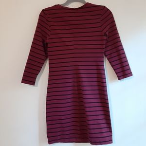 Old Navy Stripped Long Sleeve Dress Size Small